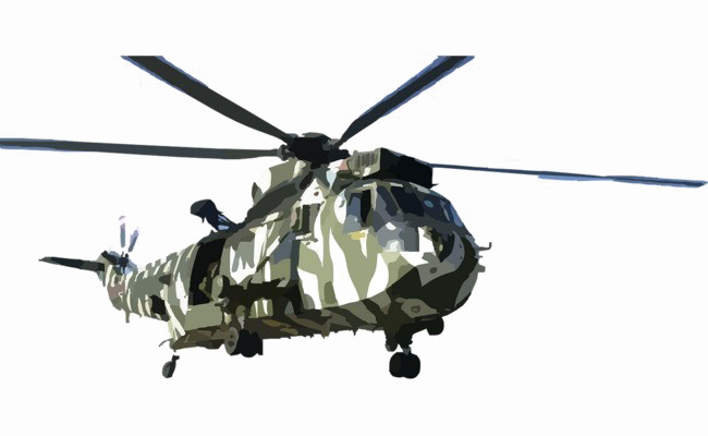 Hélicoptère militaire image PNG