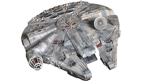 Millennium Falcon Star Wars PNG Image Transparent