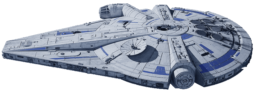 Millennium Falcon Star Wars PNG Picture