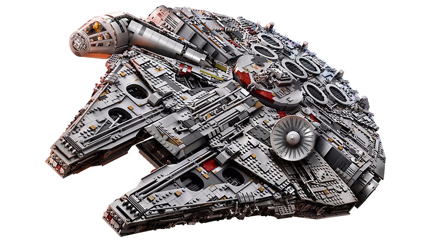 Millennium Falcon Star Wars PNG Transparent Image