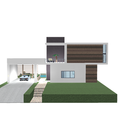 Modern House PNG Image