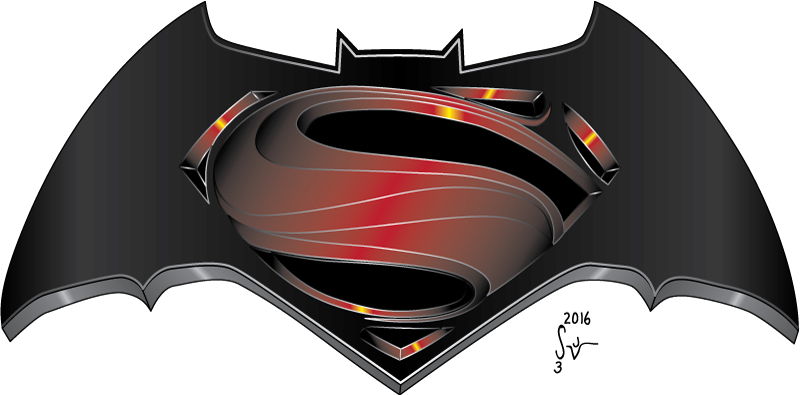 Modern Superman Logo PNG Download Image
