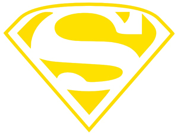 Modern Superman Logo PNG Picture