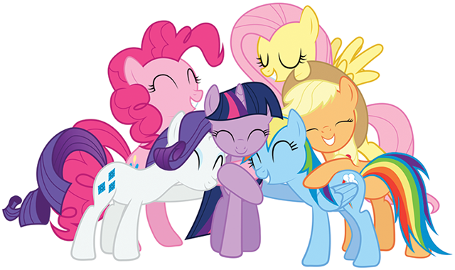 My Little Pony Characters PNG High-Quality Image