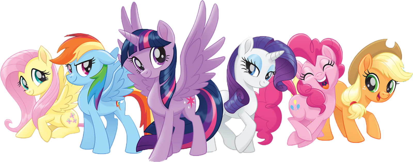 My Little Pony Characters PNG Image