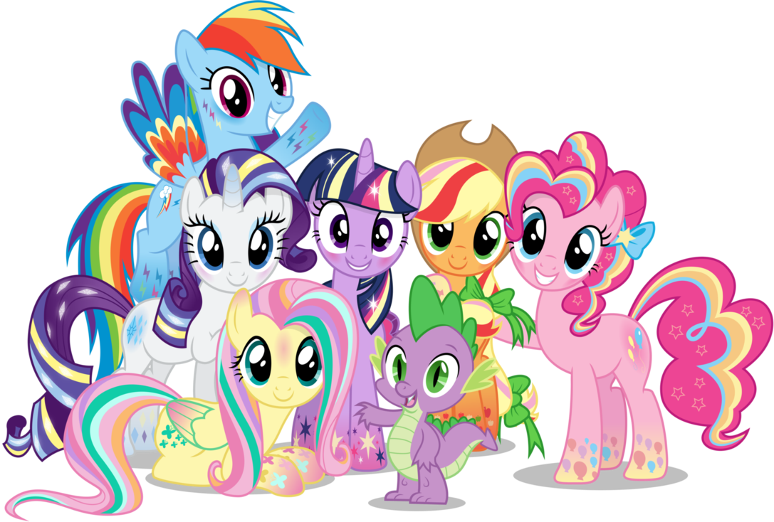 My Little Pony Characters Transparent Image