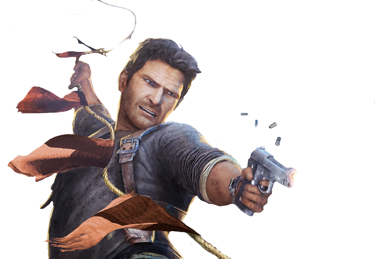 Nathan Drake Uncharted PNG-Afbeelding Achtergrond