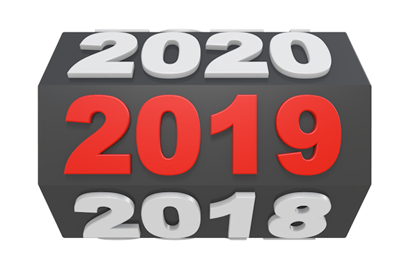 New Year 2019 PNG Pic