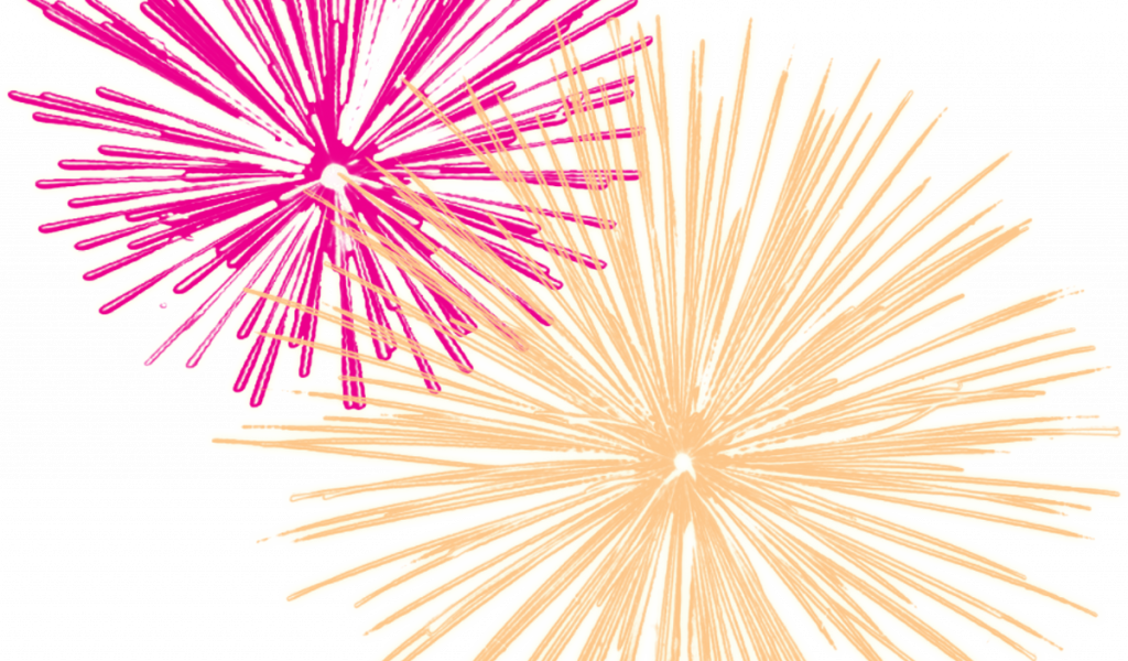 Fireworks Tahun Baru Gratis PNG