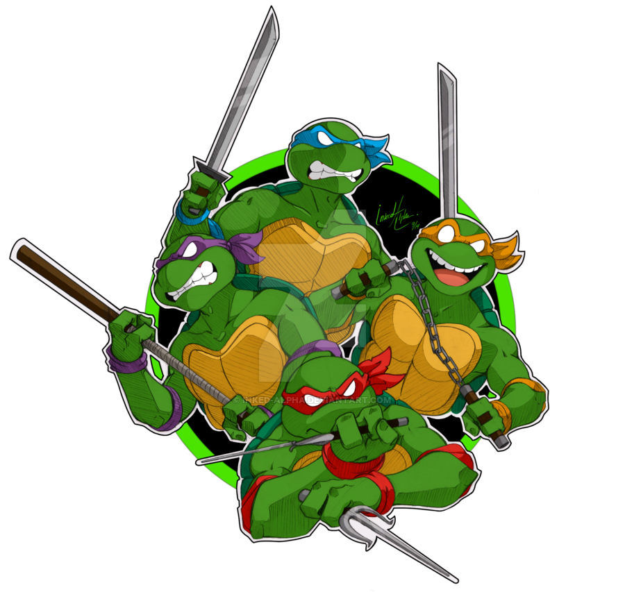 Ninja Turtles PNG Image with Transparent Background