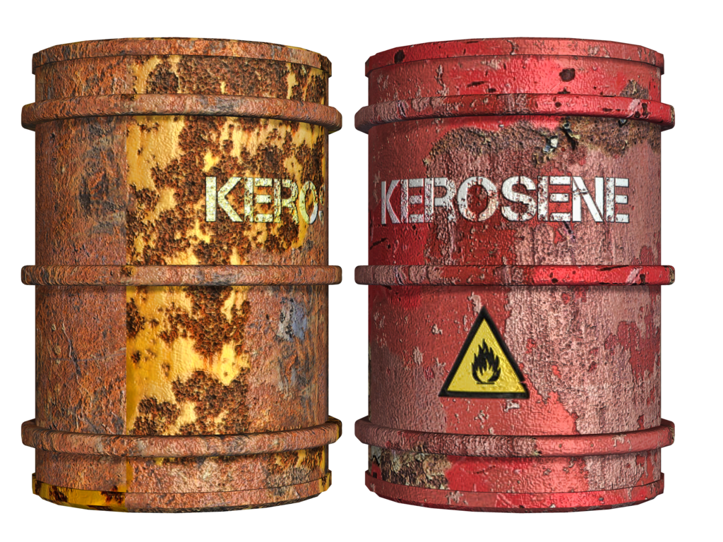 Oil Barrel PNG Transparent Image