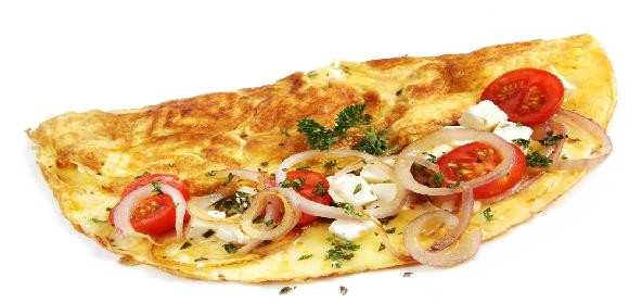 Omelette PNG image Transparente