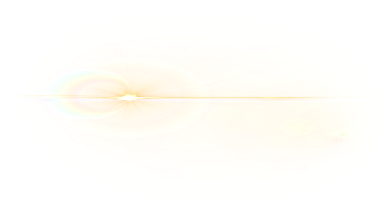 Immagine ottica PNG flare