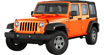 Imagen Transparente de jeep naranja
