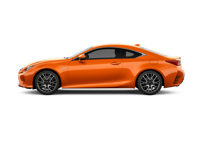 Orange Lexus PNG Image