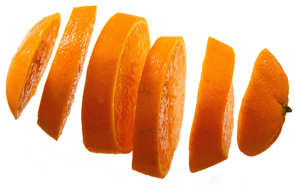 Orange PNG Background Image