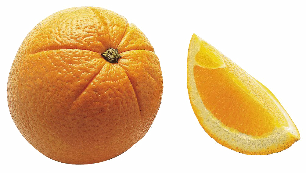 Оранжевый ломтик PNG фото