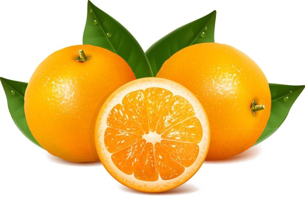 Immagine Trasparente della fetta arancione