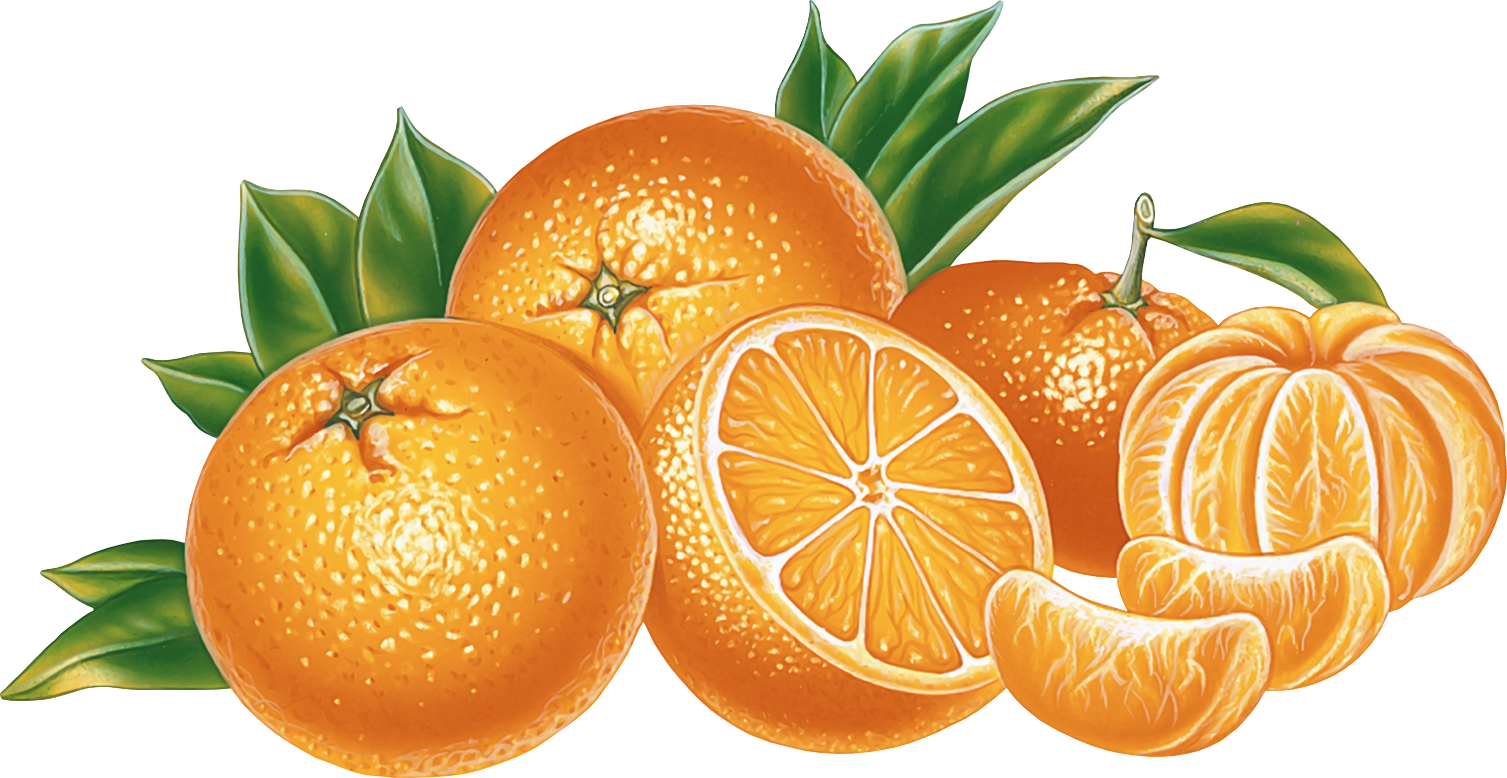 Оранжевое прозрачное изображение