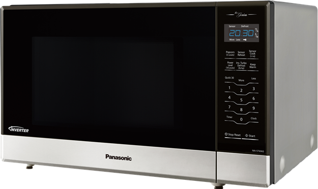 Imagens transparentes de forno de microondas Panasonic