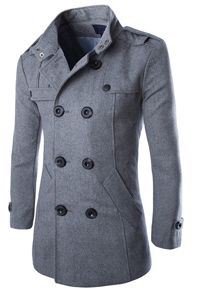 Pea Coat PNG Image with Transparent Background