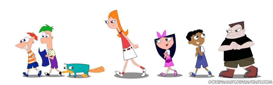 Phineas And Ferb PNG Image with Transparent Background