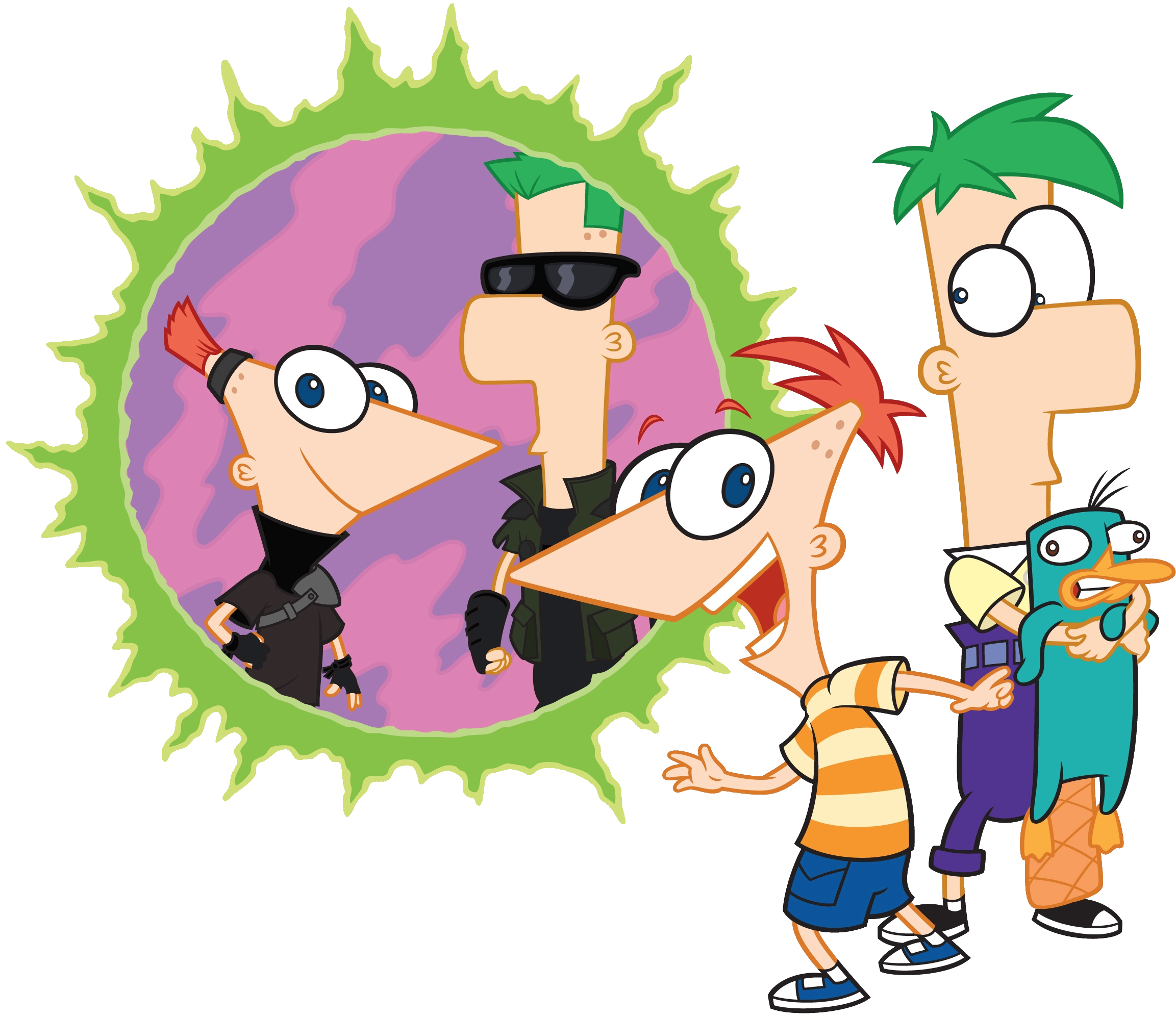 Phineas And Ferb Transparent Image