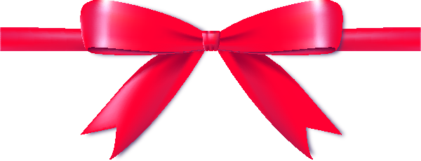 Pink Bow Ribbon PNG Background Image