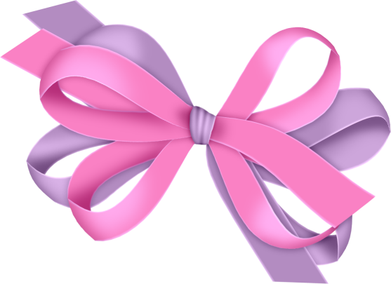 Pink Bow Ribbon PNG Image Background