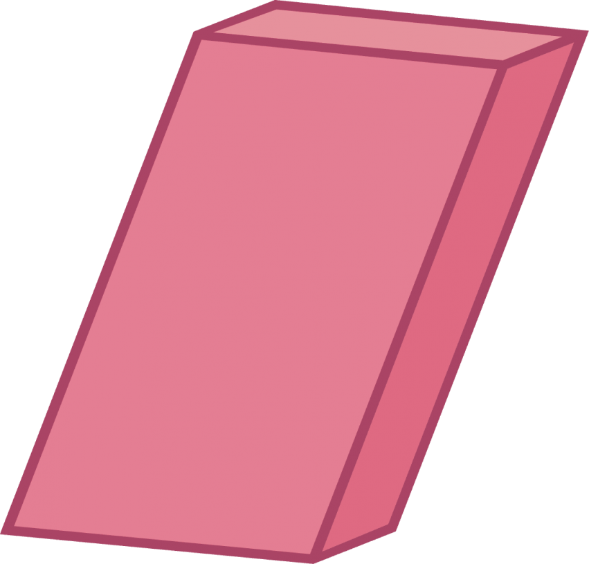 Pink Eraser PNG Unduh Gratis