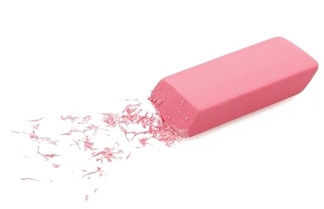Pink Eraser Transparent Background PNG