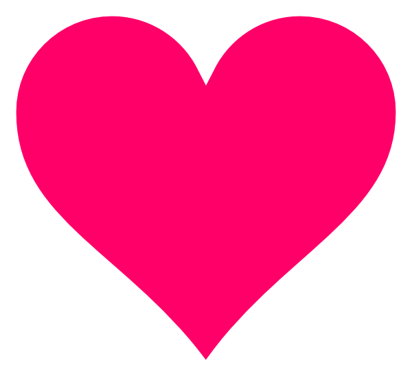 Pink Heart PNG Download Image