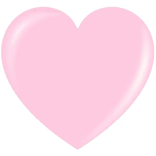 Pink Heart PNG Image With Transparent Background