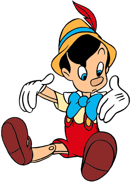 Pinocchio Transparenter Hintergrund PNG