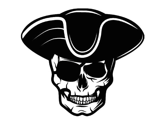 Pirate Skull PNG Free Download