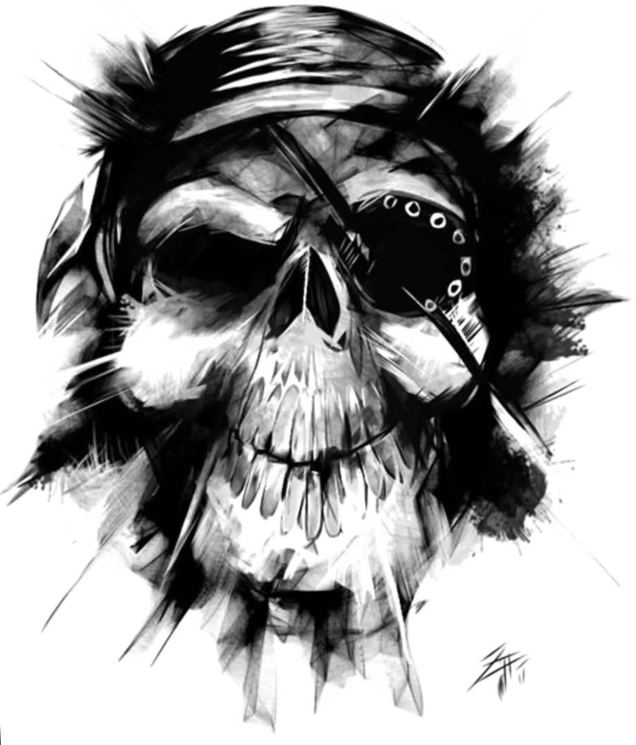 Pirate Skull PNG Photo