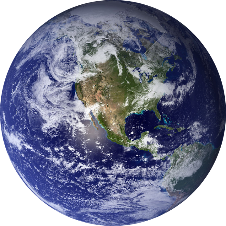 Planet Erde Transparenter Hintergrund PNG
