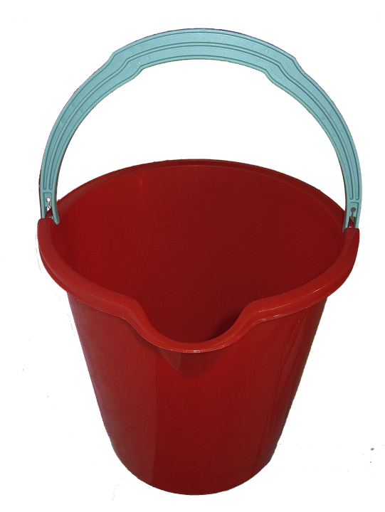 Plastic Bucket PNG Photo