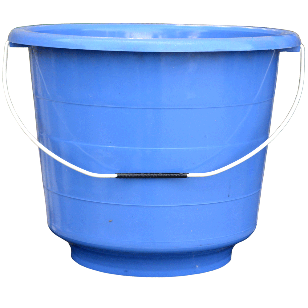 Plastic Bucket PNG Transparent Image