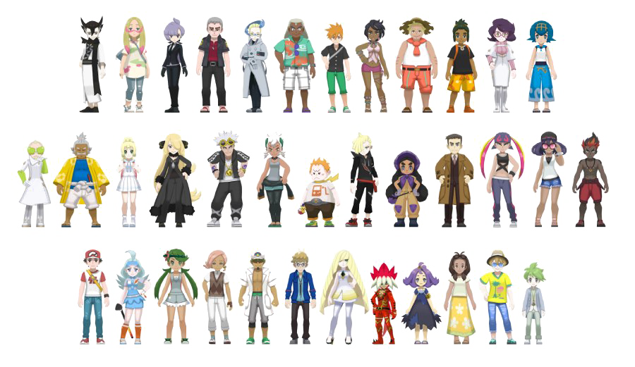 Pokemon Characters Free PNG Image