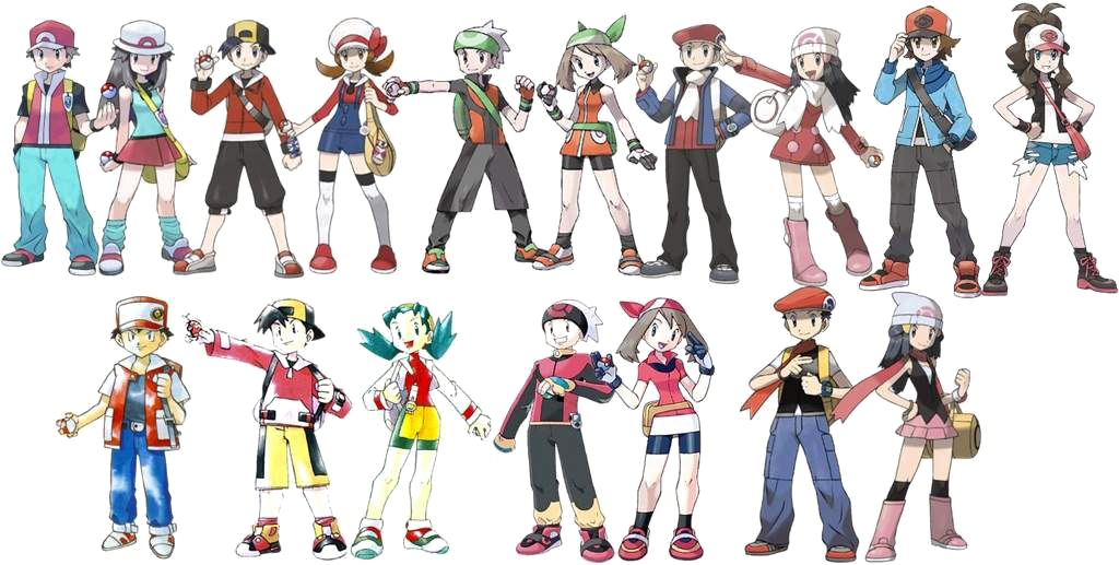 Pokemon Characters PNG Photo