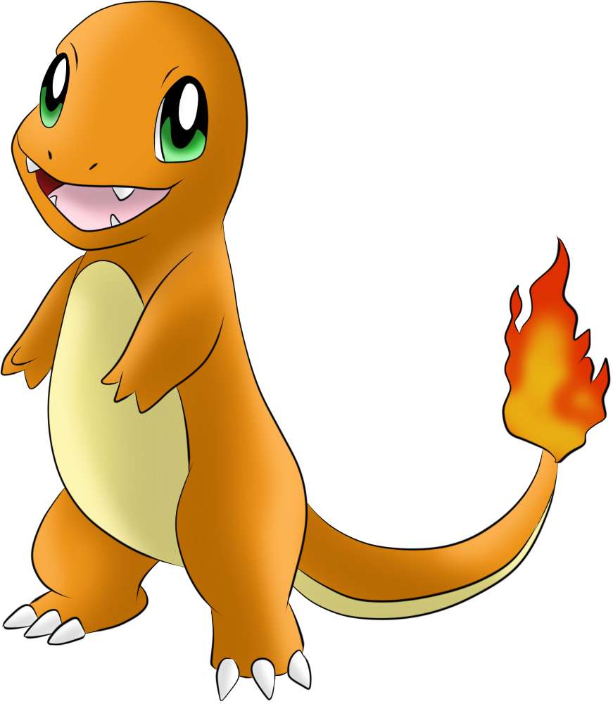 Pokemon Charmander PNG Image Background