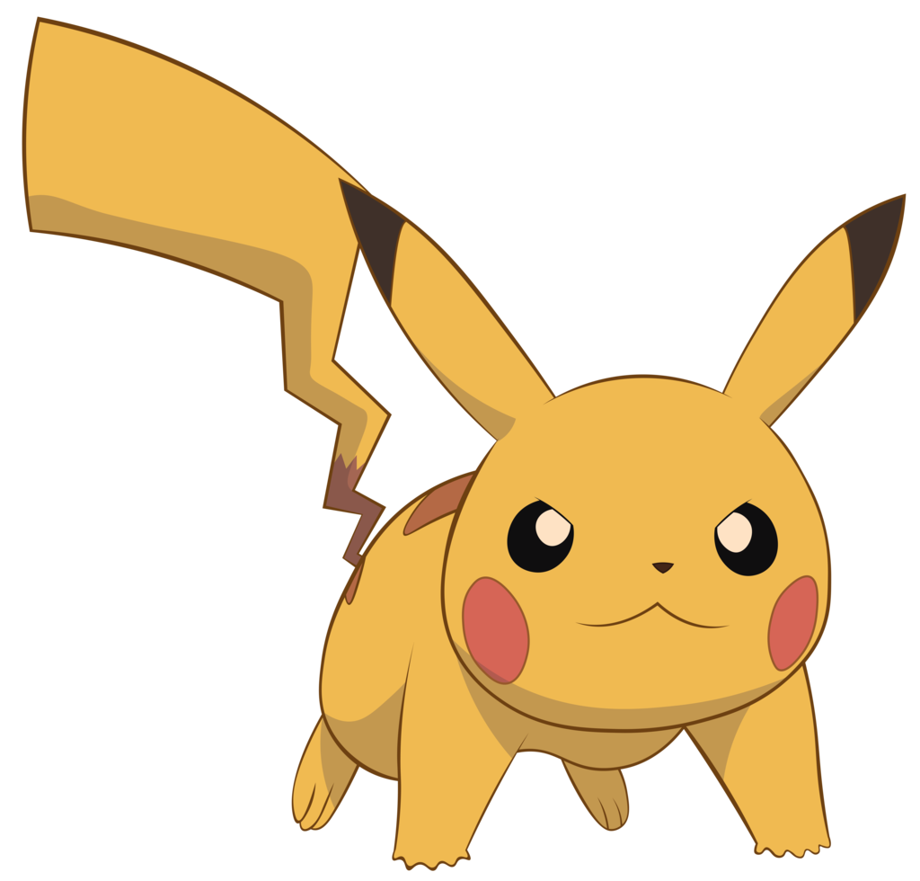 Pokemon Pikachu Gambar Transparan