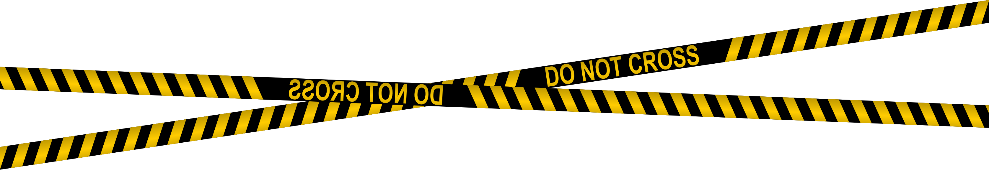 Police Tape PNG Background Image