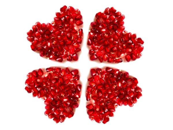 Pomegranate sementes PNG imagem fundo