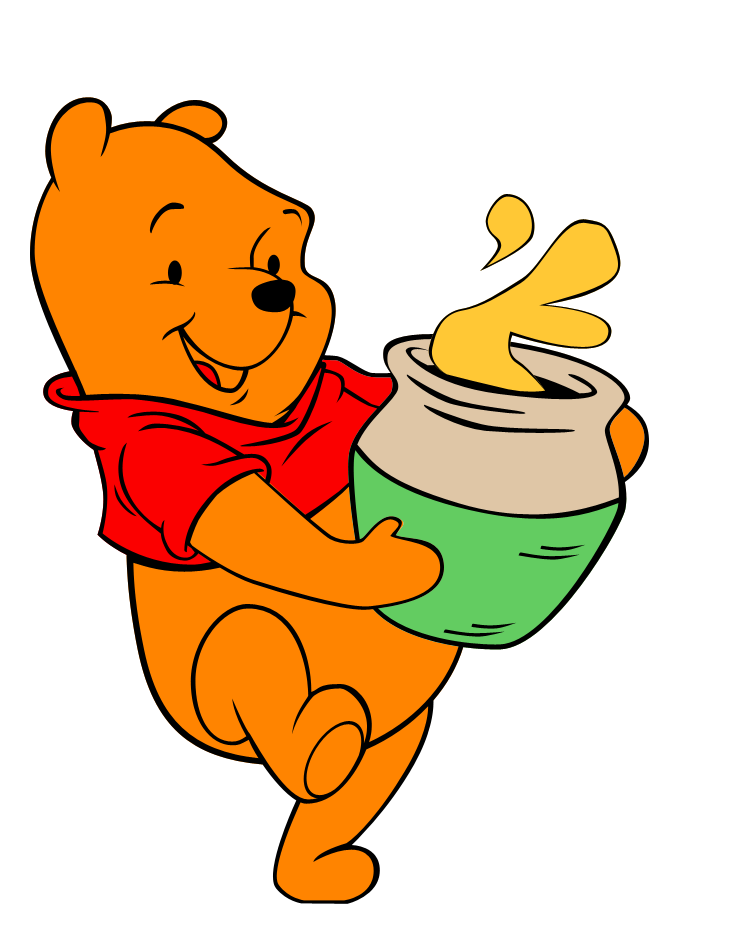 Pooh Cartoon Download PNG Image