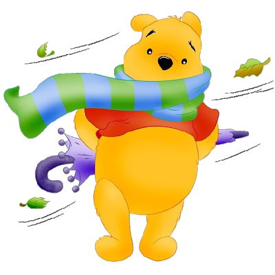 Pooh Cartoon PNG Background Image