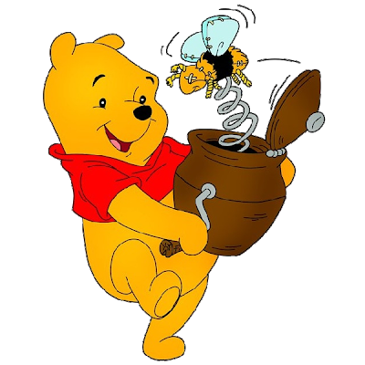 Pooh-Karikatur-PNG-Bild mit transparentem Hintergrund