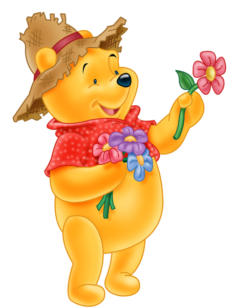 Pooh Cartoon PNG Transparent Image