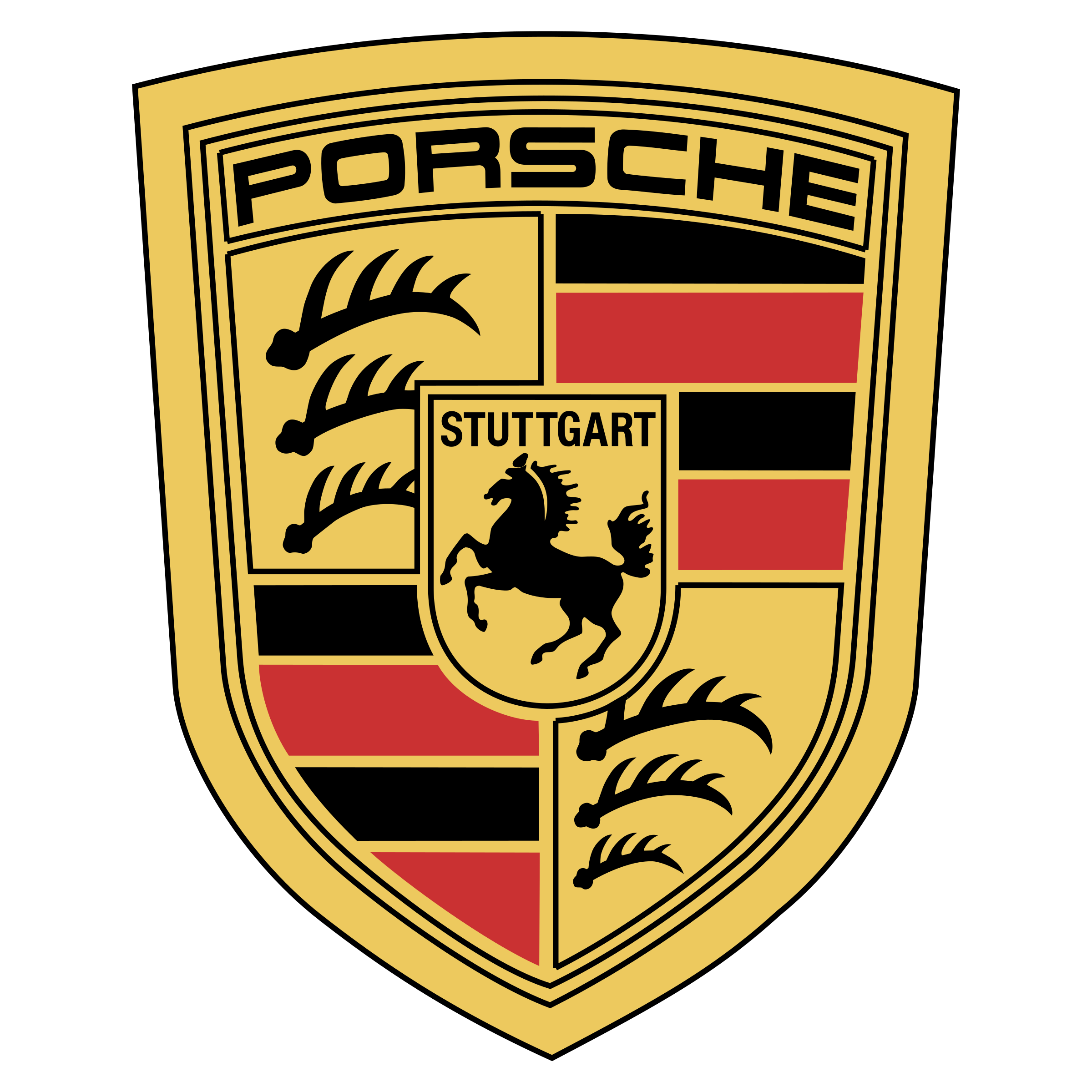 Porsche logo Image Transparente